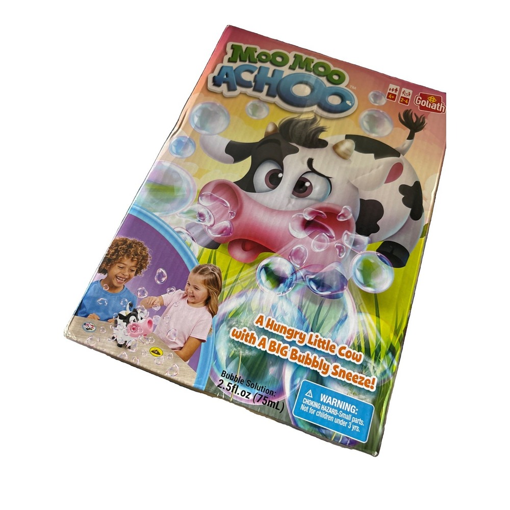 Moo Moo Achoo Game - A Hungry Little Cow with a Big Bubbly Sneeze